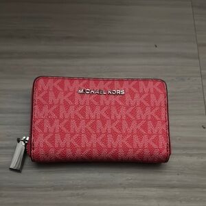 Michael Kors Red Wallet